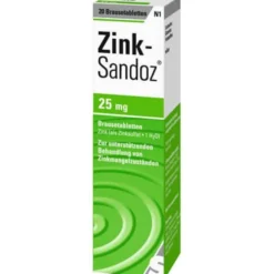 ZINK SANDOZ Brausetabletten 20 St