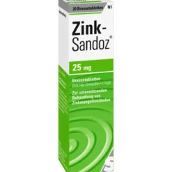 ZINK SANDOZ Brausetabletten 20 St