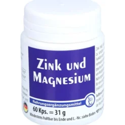 ZINK UND Magnesium Kapseln 60 Stück
