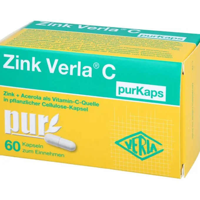 ZINK VERLA C purKaps 60 Stück