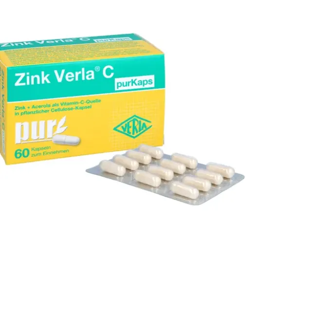 ZINK VERLA C purKaps 60 Stück
