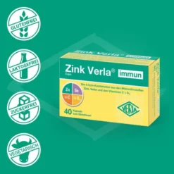 ZINK VERLA immun Caps 40 Stück