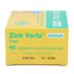 ZINK VERLA immun Caps 40 Stück