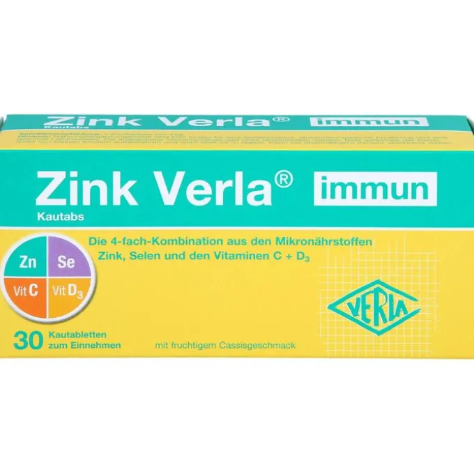 ZINK VERLA immun Kautabs 30 Stück