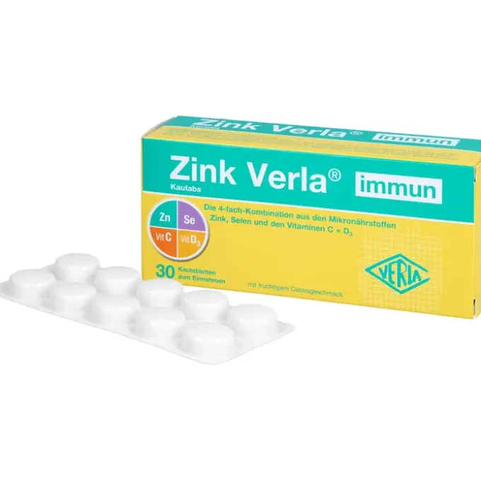 ZINK VERLA immun Kautabs 30 Stück