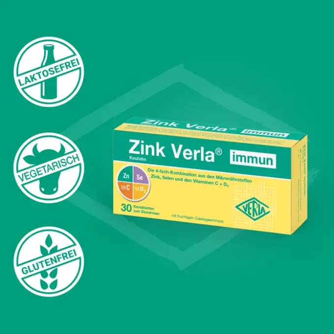 ZINK VERLA immun Kautabs 30 Stück
