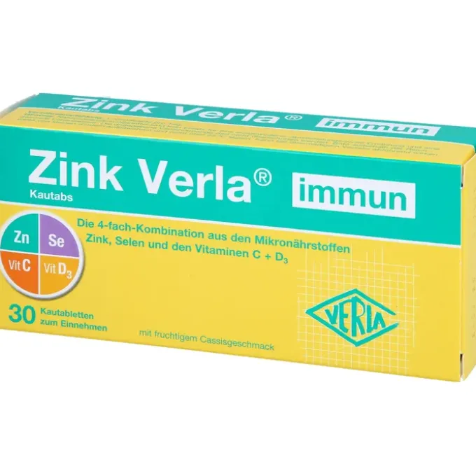 ZINK VERLA immun Kautabs 30 Stück