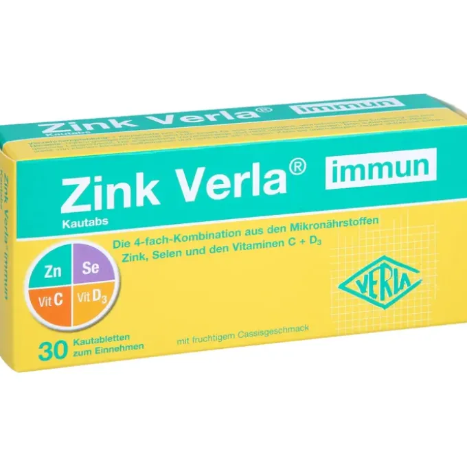 ZINK VERLA immun Kautabs 30 Stück