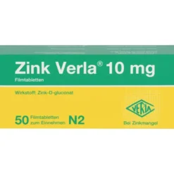 ZINK VERLA 10 mg Filmtabletten 50 St