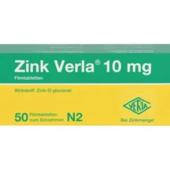 ZINK VERLA 10 mg Filmtabletten 50 St