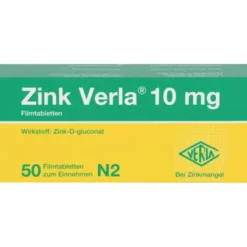 ZINK VERLA 10 mg Filmtabletten 50 St