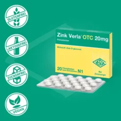 ZINK VERLA OTC 20 mg Filmtabletten 20 St