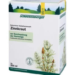 ZINNKRAUT SAFT Schoenenberger Heilpflanzensäfte 3X200 ml