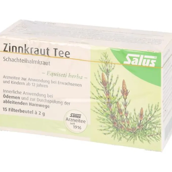 ZINNKRAUT TEE Schachtelhalmkraut Salus Filterbeut. 15 Stück