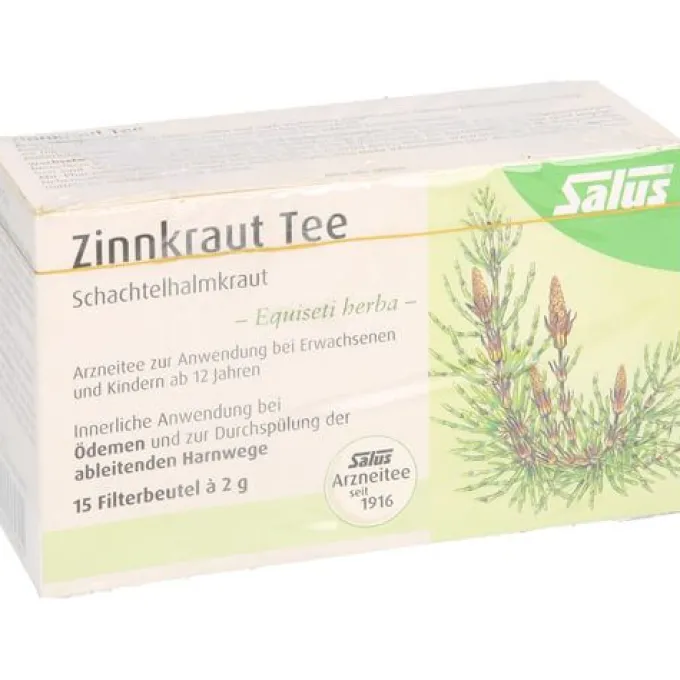 ZINNKRAUT TEE Schachtelhalmkraut Salus Filterbeut. 15 Stück