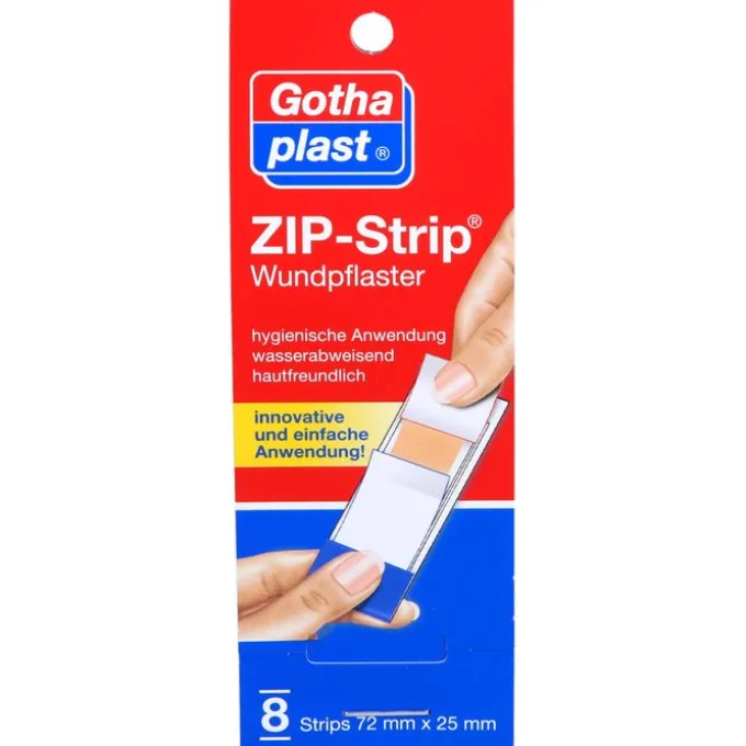 ZIP-STRIP wasserabweisend 25x72 mm 8 St