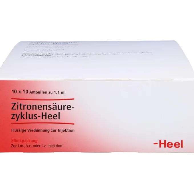 ZITRONENSÄUREZYKLUS Heel Ampullen 100 St