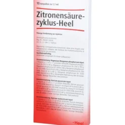 ZITRONENSÄUREZYKLUS Heel Ampullen 10 St