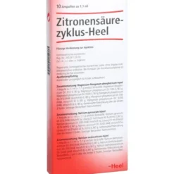 ZITRONENSÄUREZYKLUS Heel Ampullen 10 St