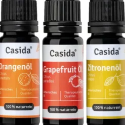 ZITRUSÖLE Set Orangenöl Zitronenöl Grapefruit Öl 3X10 ml