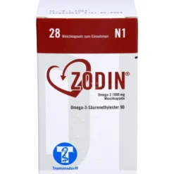 ZODIN Omega-3 1000 mg Weichkapseln 28 St