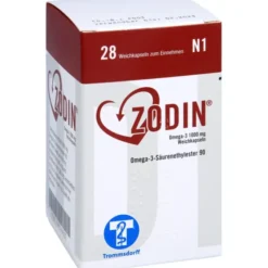 ZODIN Omega-3 1000 mg Weichkapseln 28 St