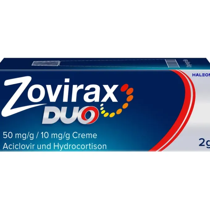ZOVIRAX Duo 50 mg/g / 10 mg/g Creme 2 g