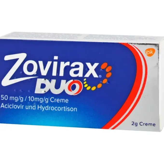 ZOVIRAX Duo 50 mg/g / 10 mg/g Creme 2 g