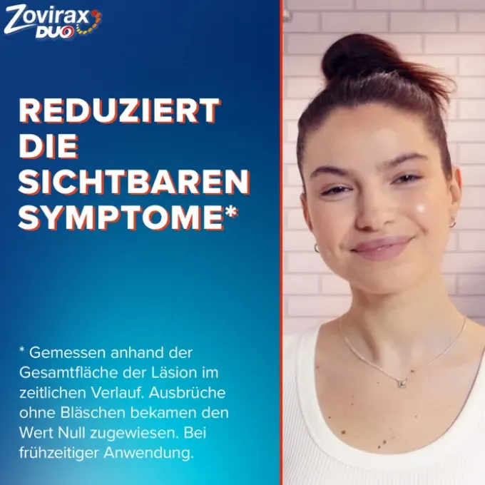 ZOVIRAX Duo 50 mg/g / 10 mg/g Creme 2 g
