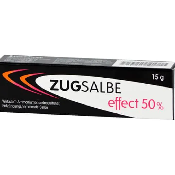 ZUGSALBE effect 50% Salbe 15 g